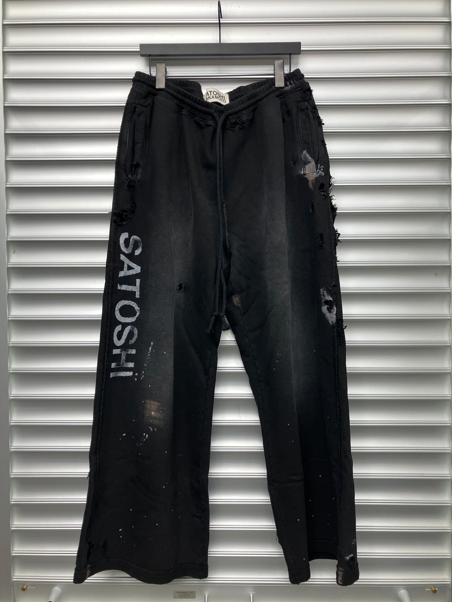 Satoshi Nakamoto Luke Fleece Black Sweat - L