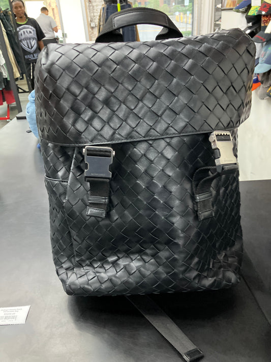 Bottega Veneta Black Intrecciato Bag