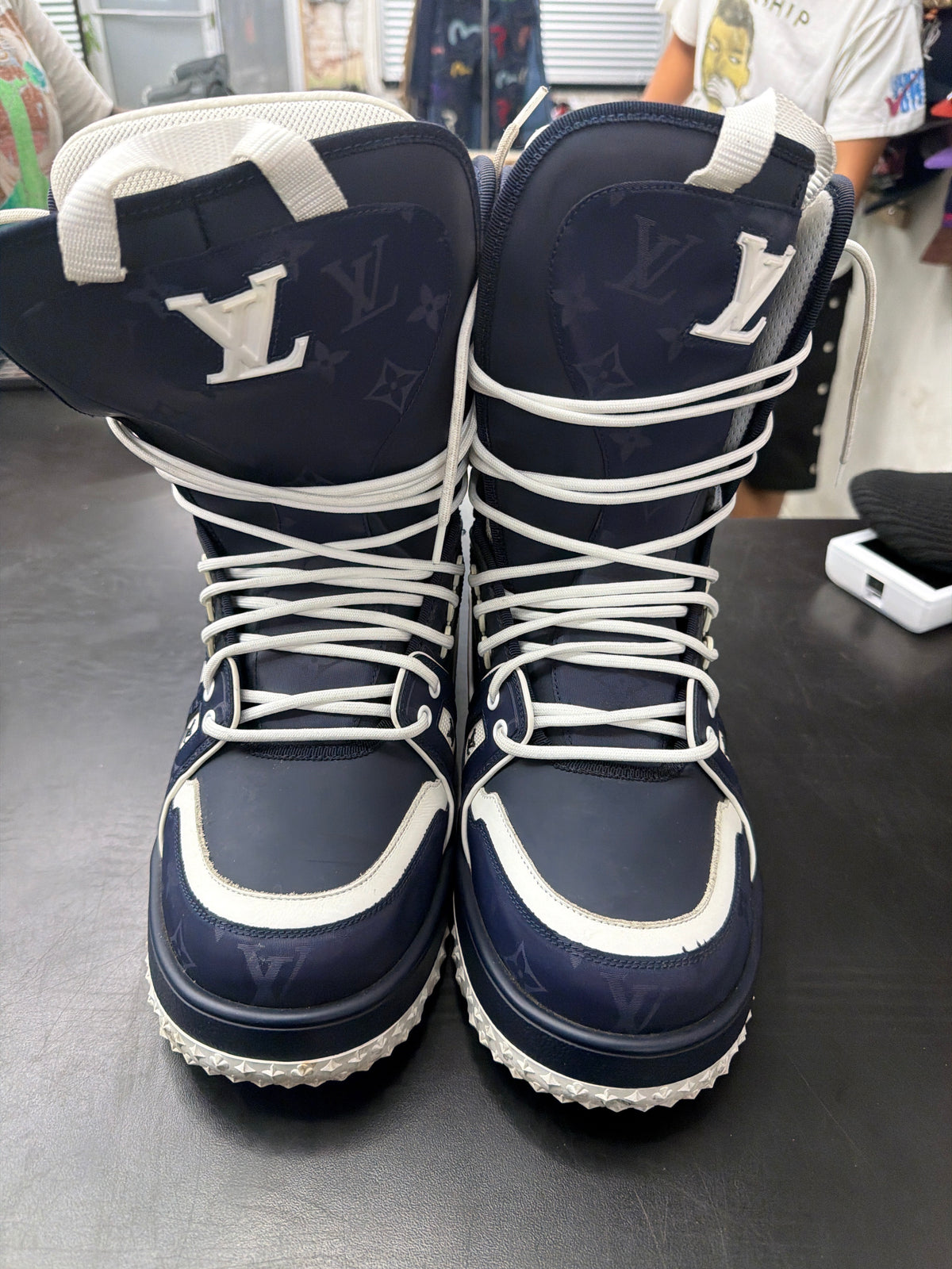 Louis Vuitton SKI Boot Navy (U) - 11.5M (NB)**