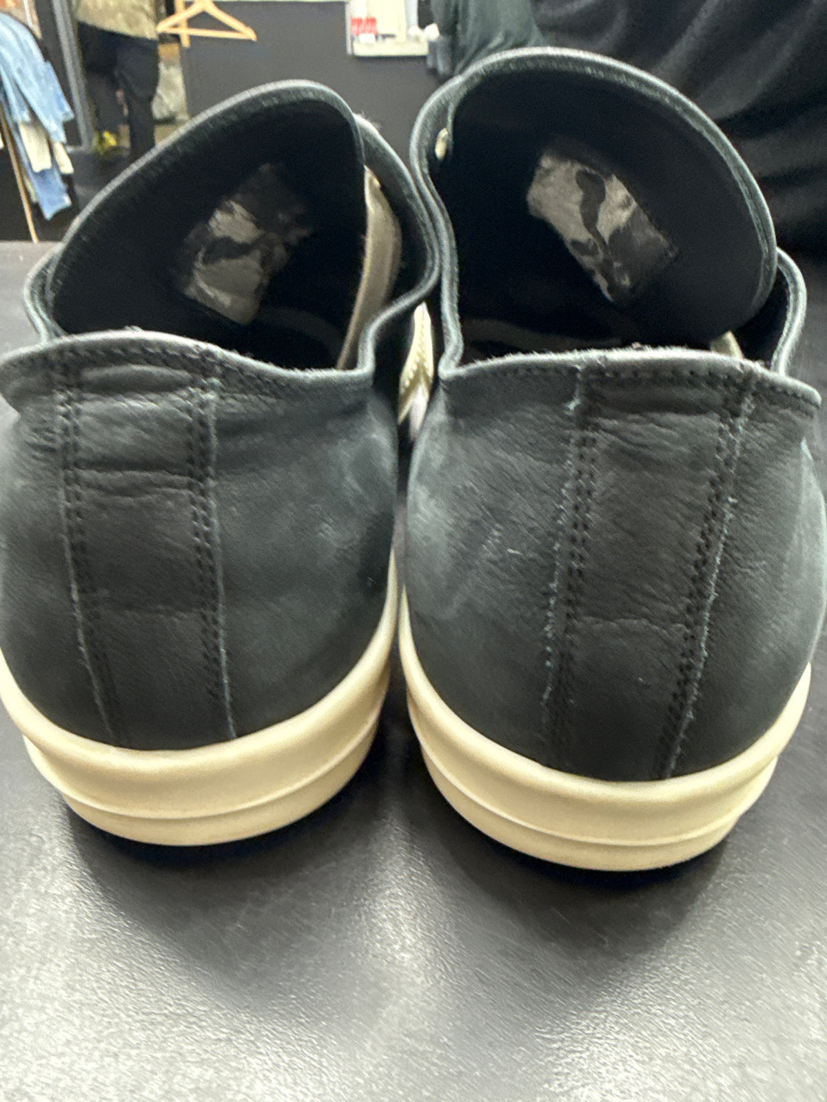 Rick Owen Extreme Low Black (U) - 44(11) (NB)**