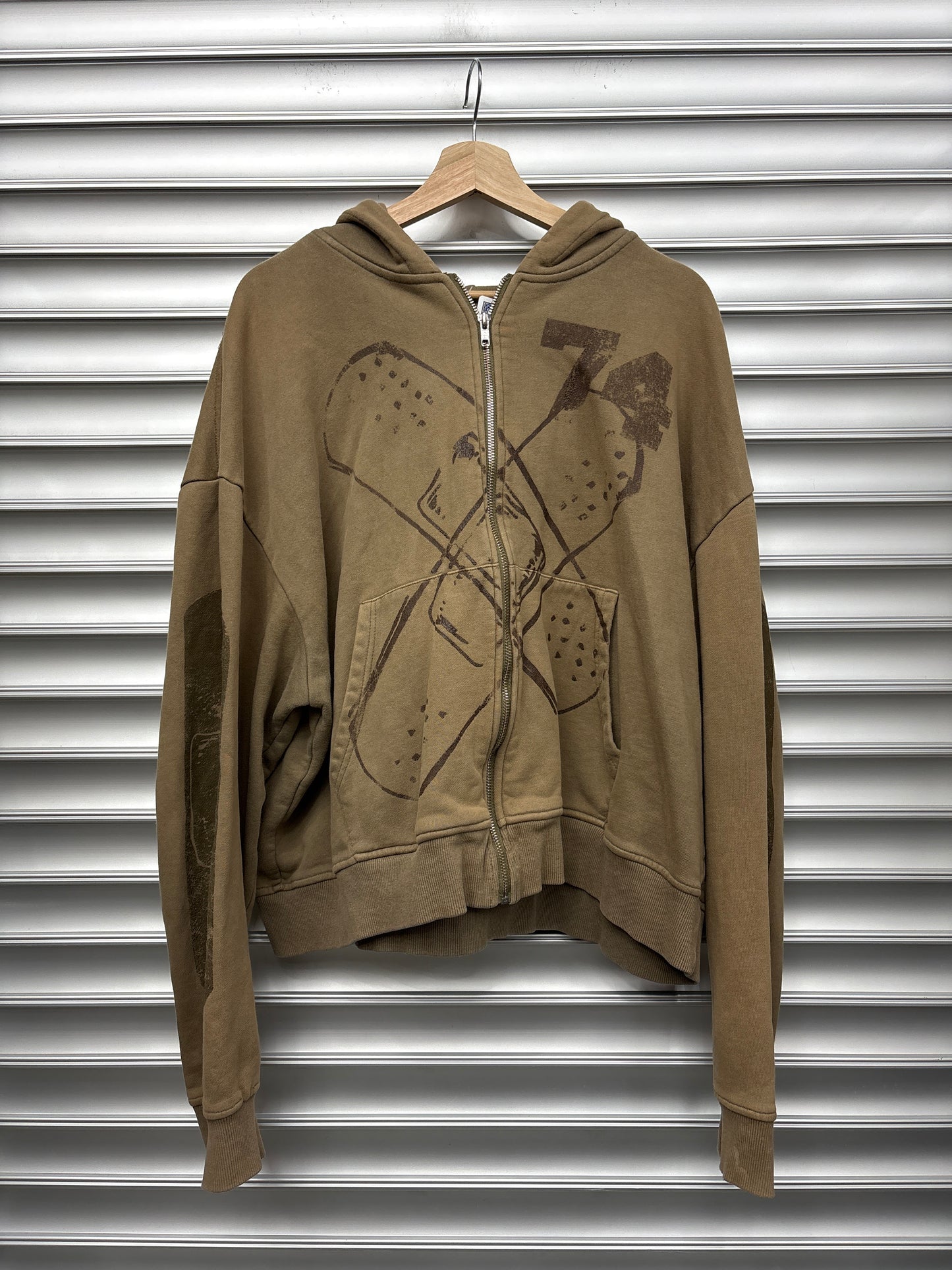 74 Band Aid Hoodie - L
