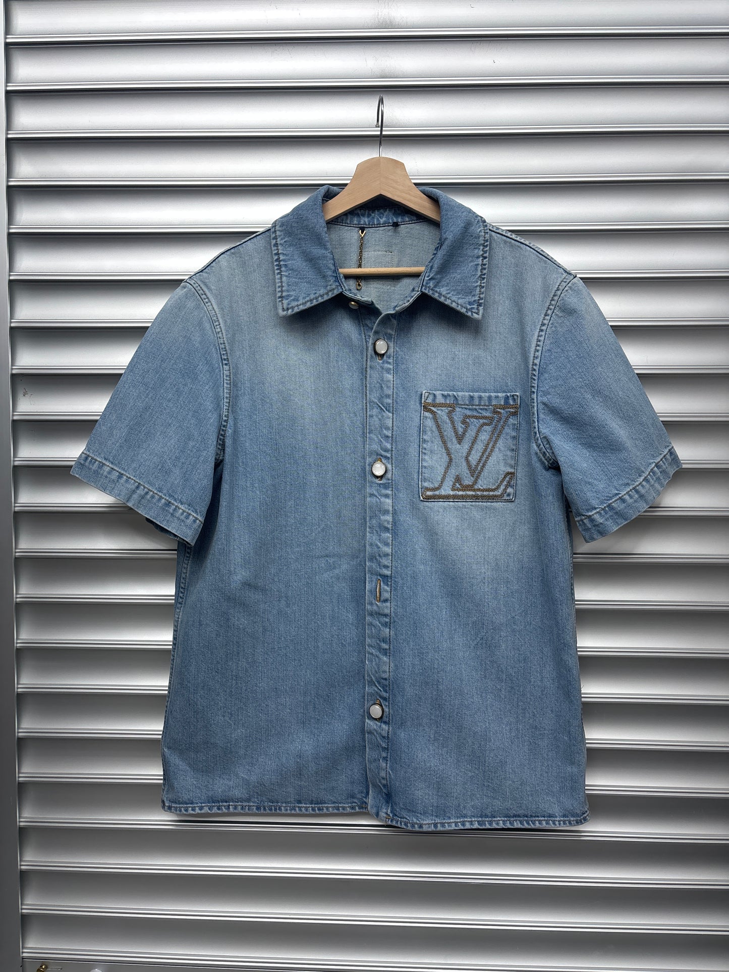 Louis Vuitton Skater Button Up - L