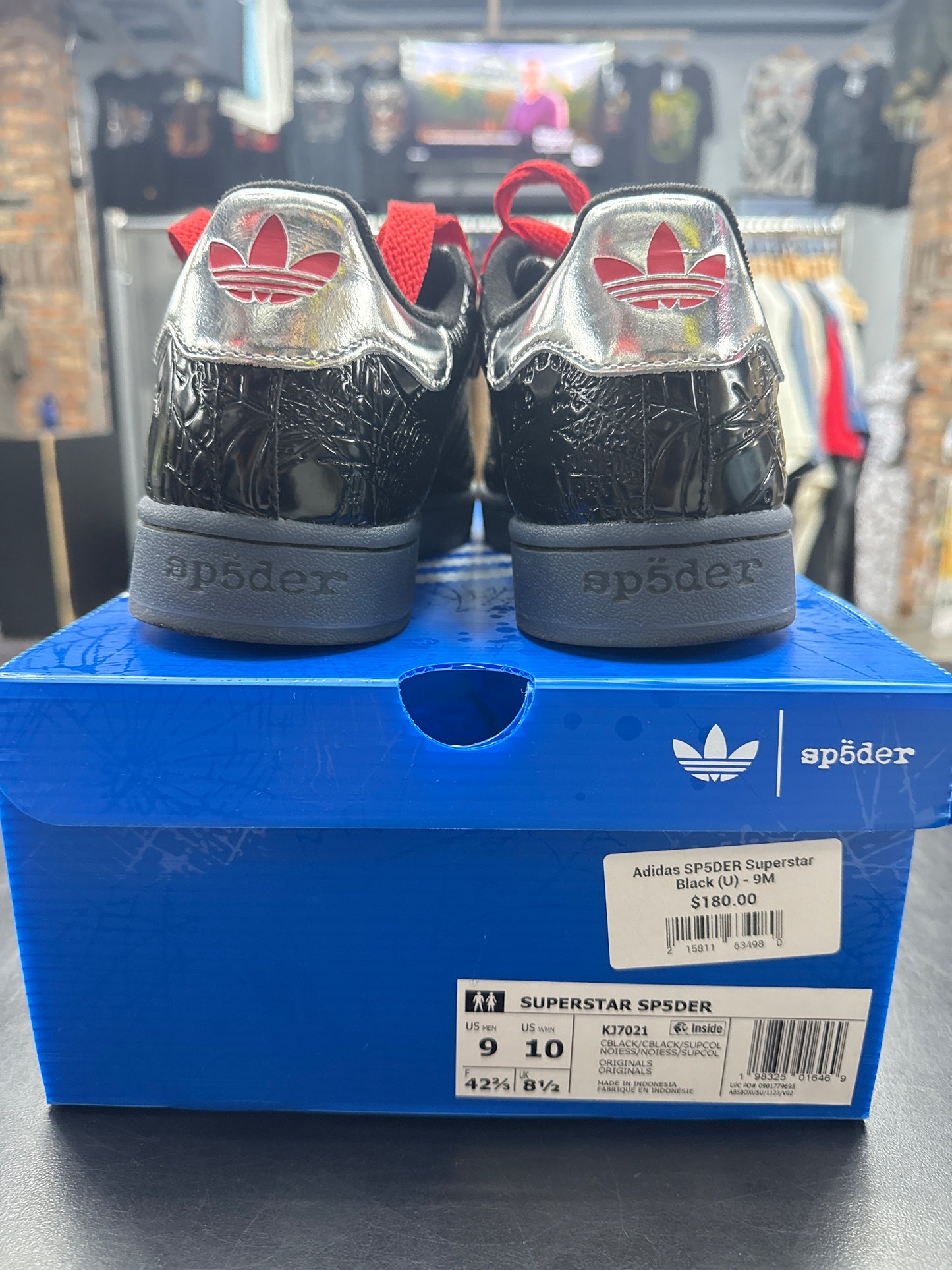 Adidas SP5DER Superstar Black (U) - 9M