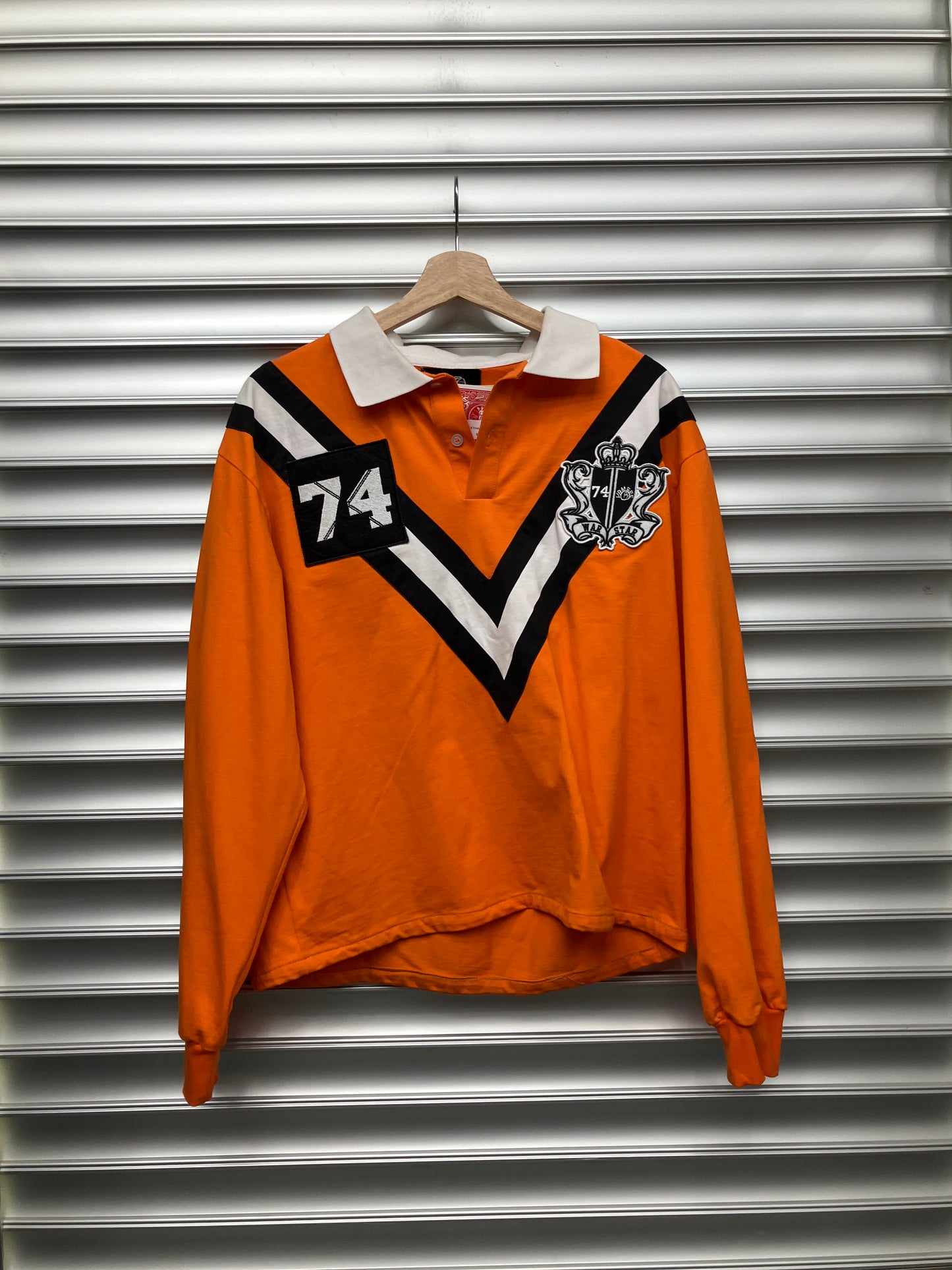 74 Orange Polo - M