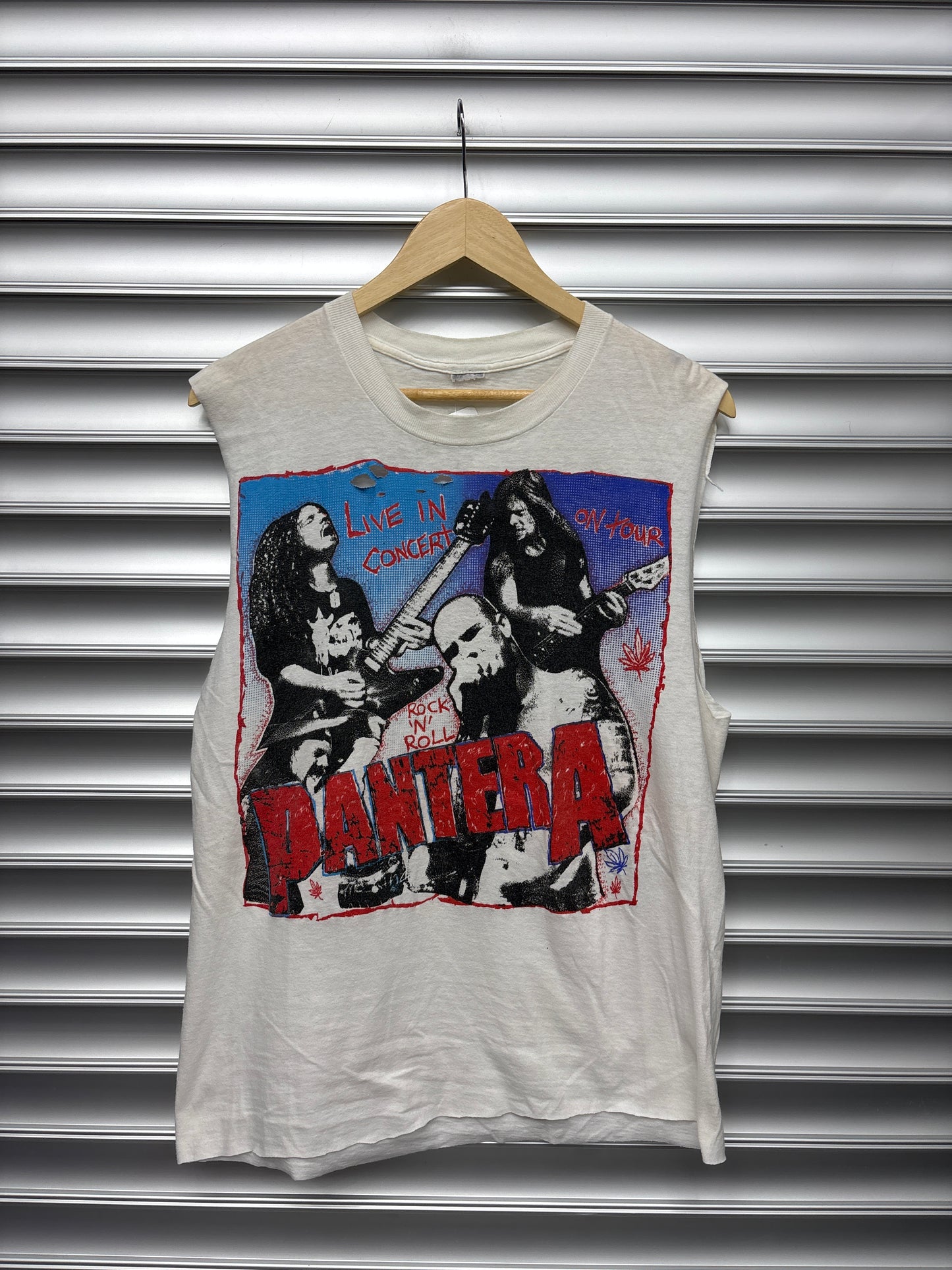 Vintage Pantera Cutoff Tee - L
