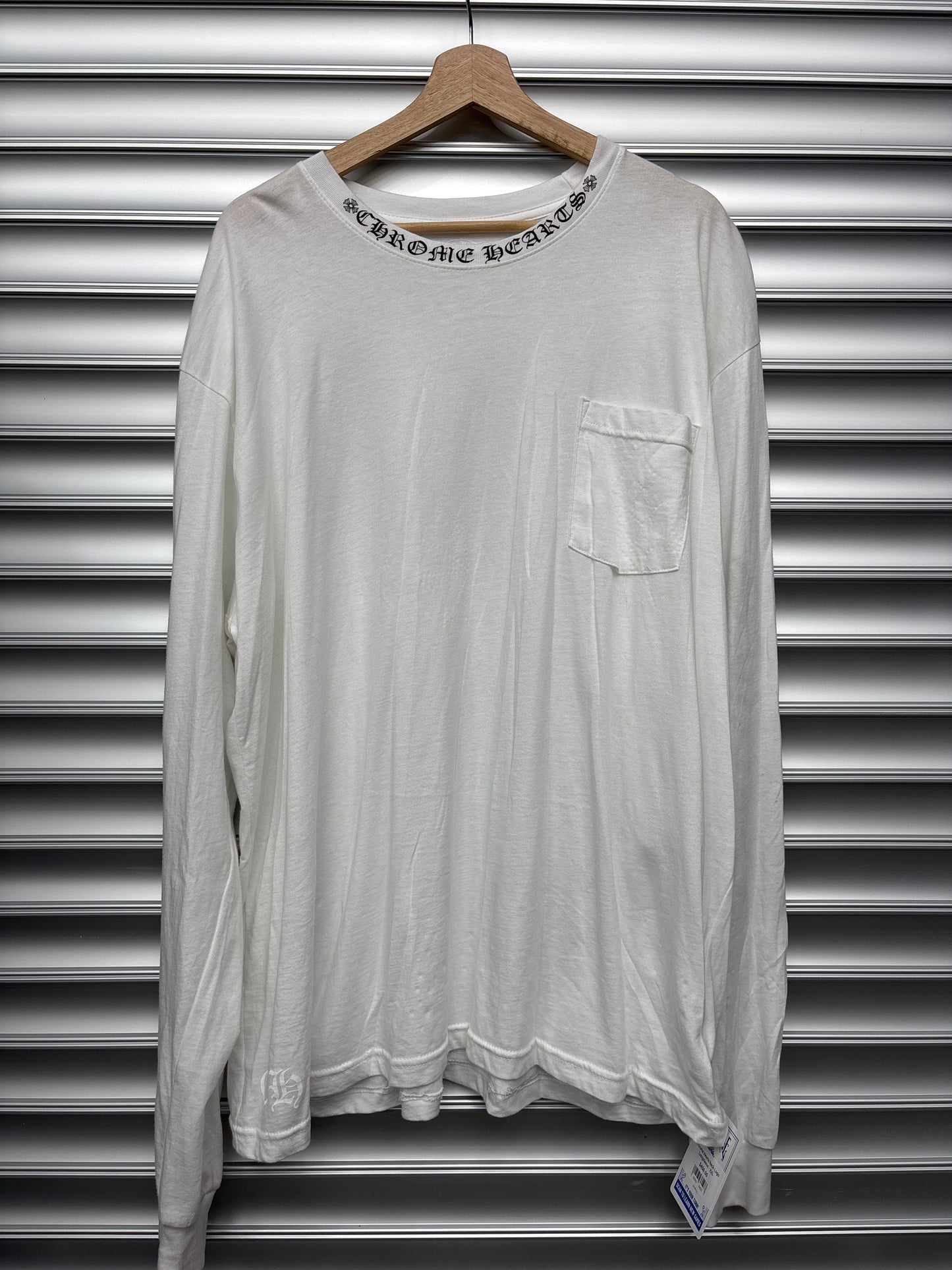 Chrome Hearts Neck Logo Longsleeve - XXL