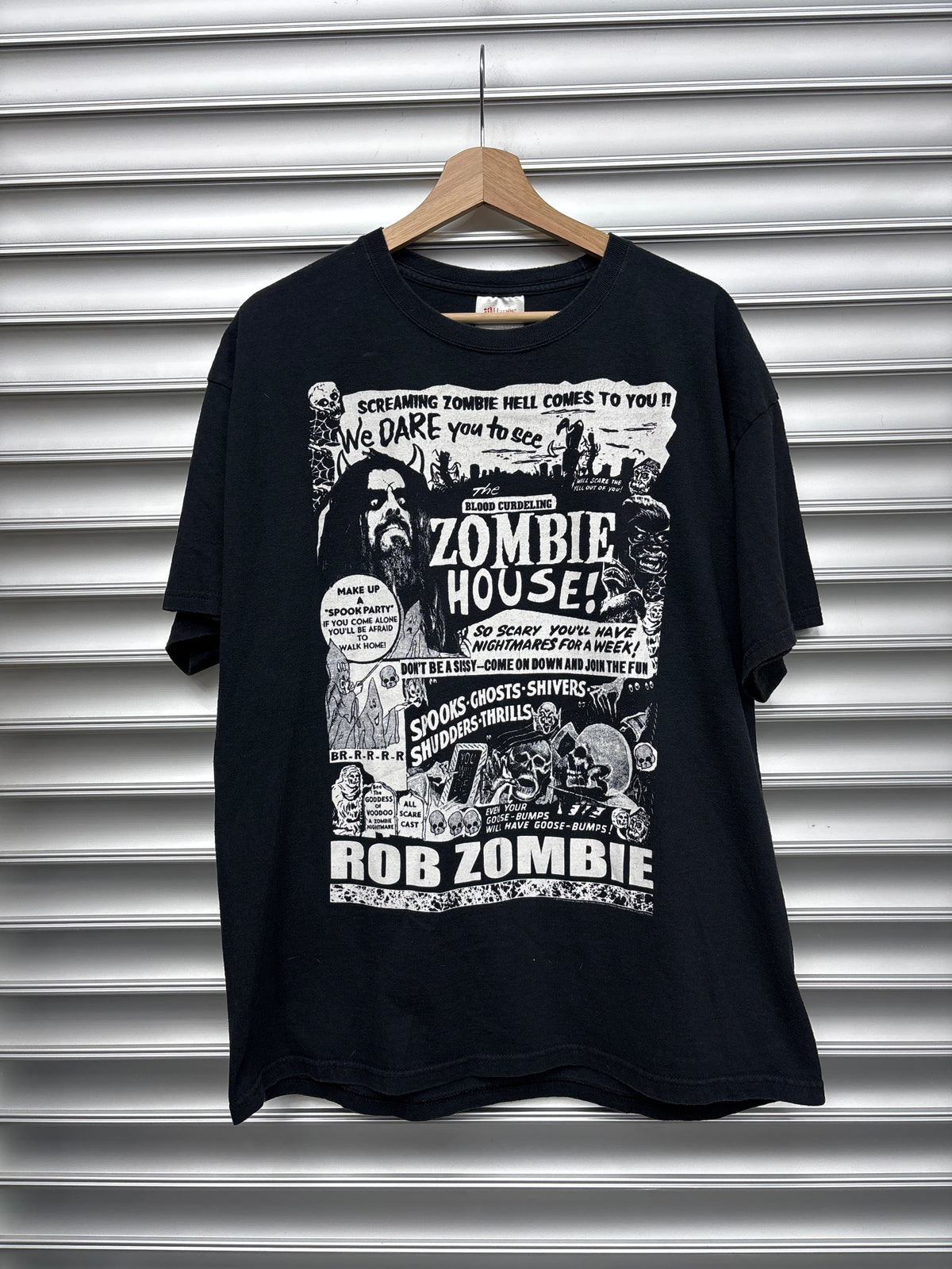 Vintage Zombie House Tee - XL**