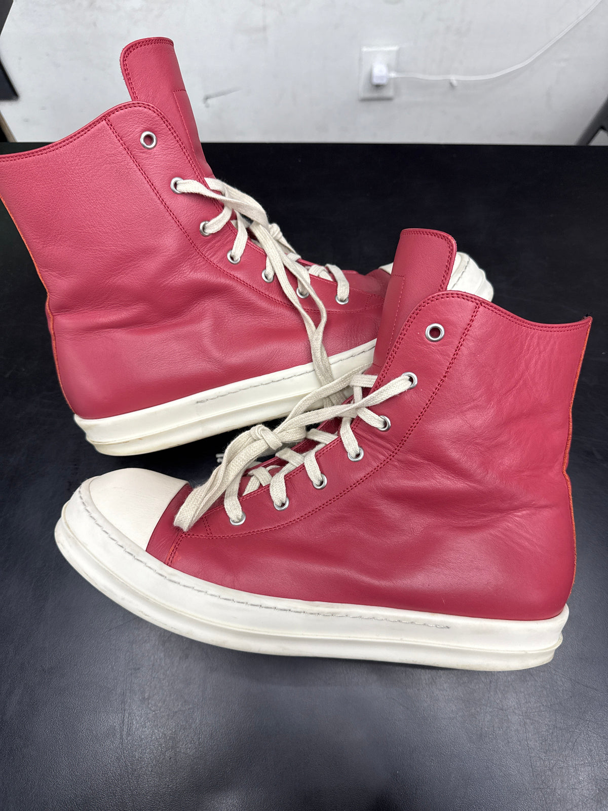 Rick Owen High Ramone Carnelian (U) - 44(11) (NB)**