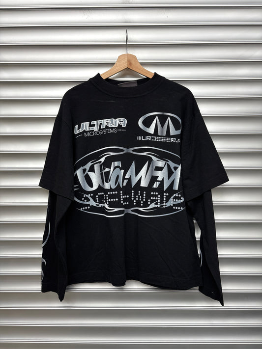 Murderr FM Double Layer Long Sleeve - S