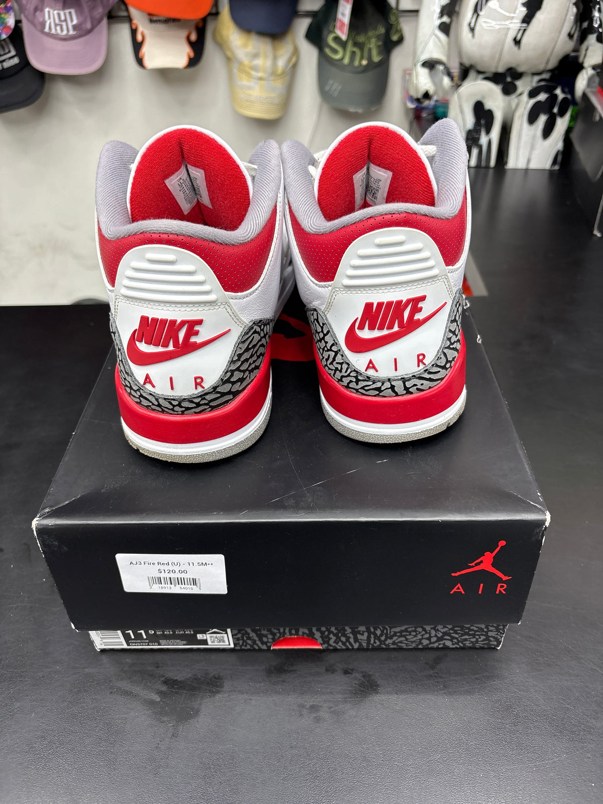 AJ3 Fire Red (U) - 11.5M**