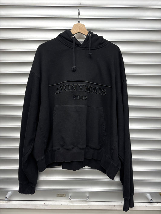 Anonymous By Shanye Oliver Black Hoodie - S