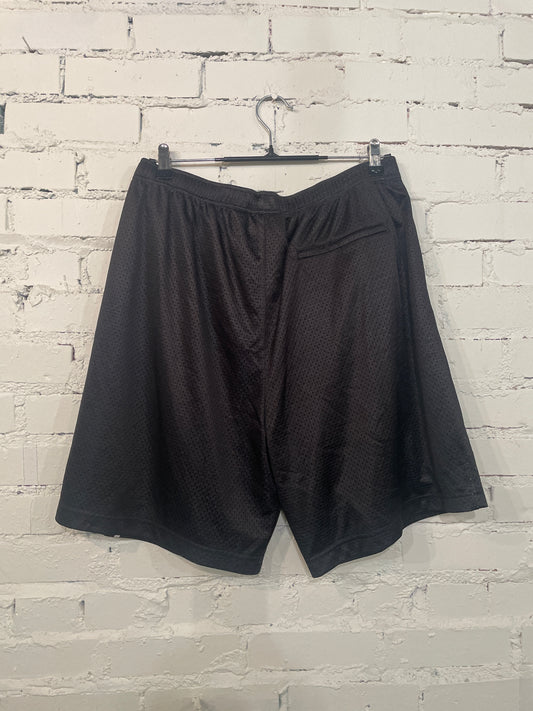 Supreme Black Mesh Shorts - M