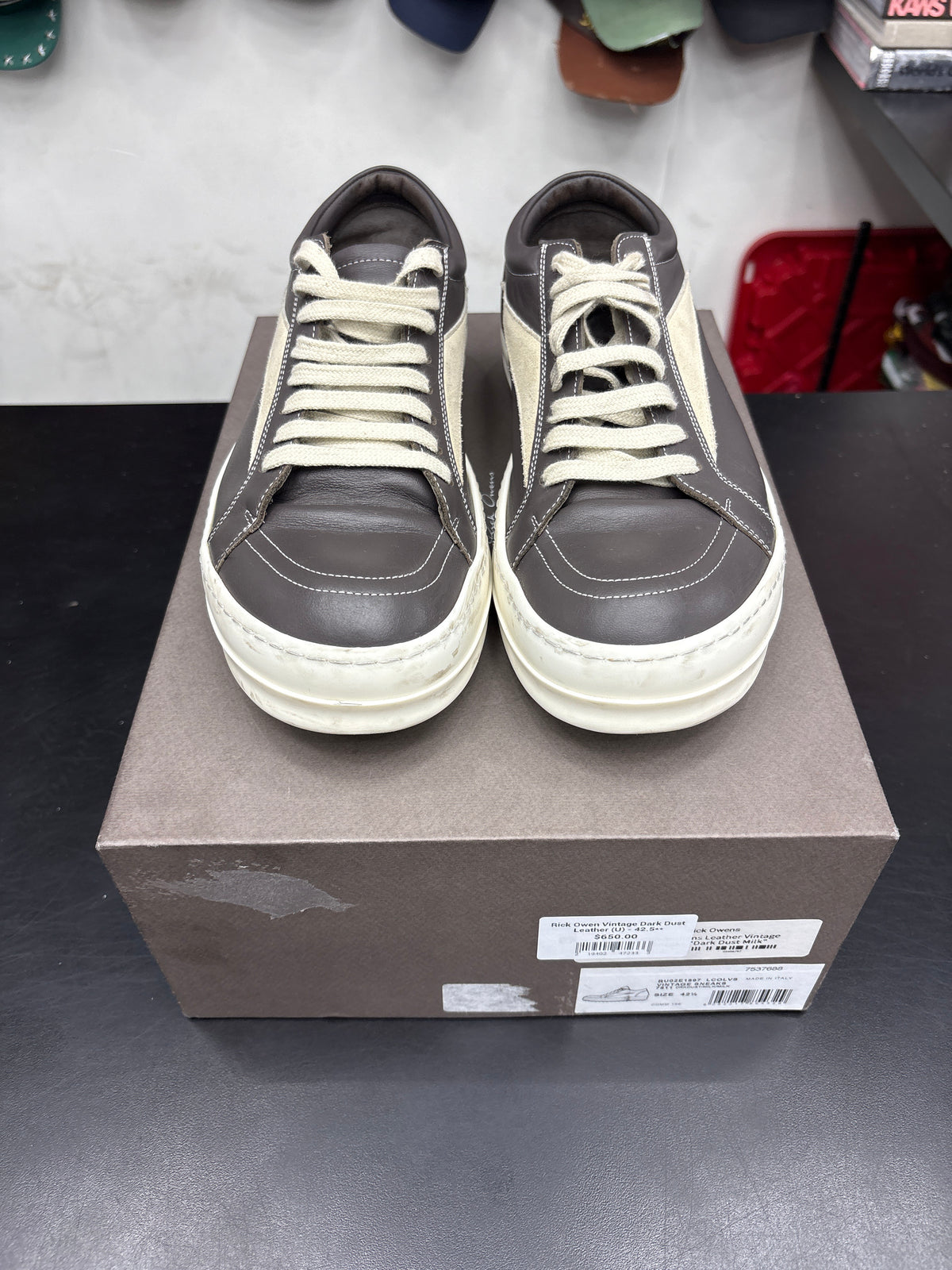 Rick Owen Vintage Dark Dust Leather (U) - 42.5**