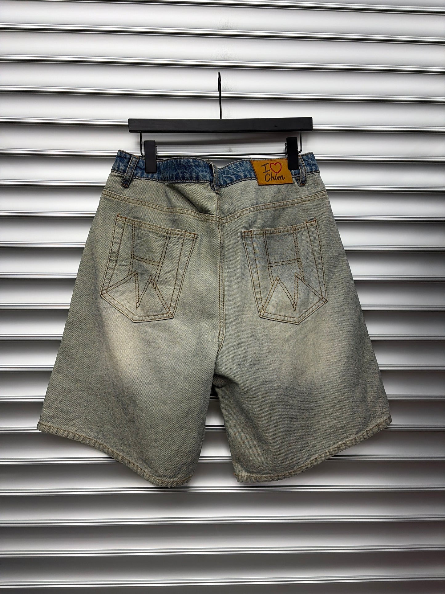 HMDD Denim Shorts - L