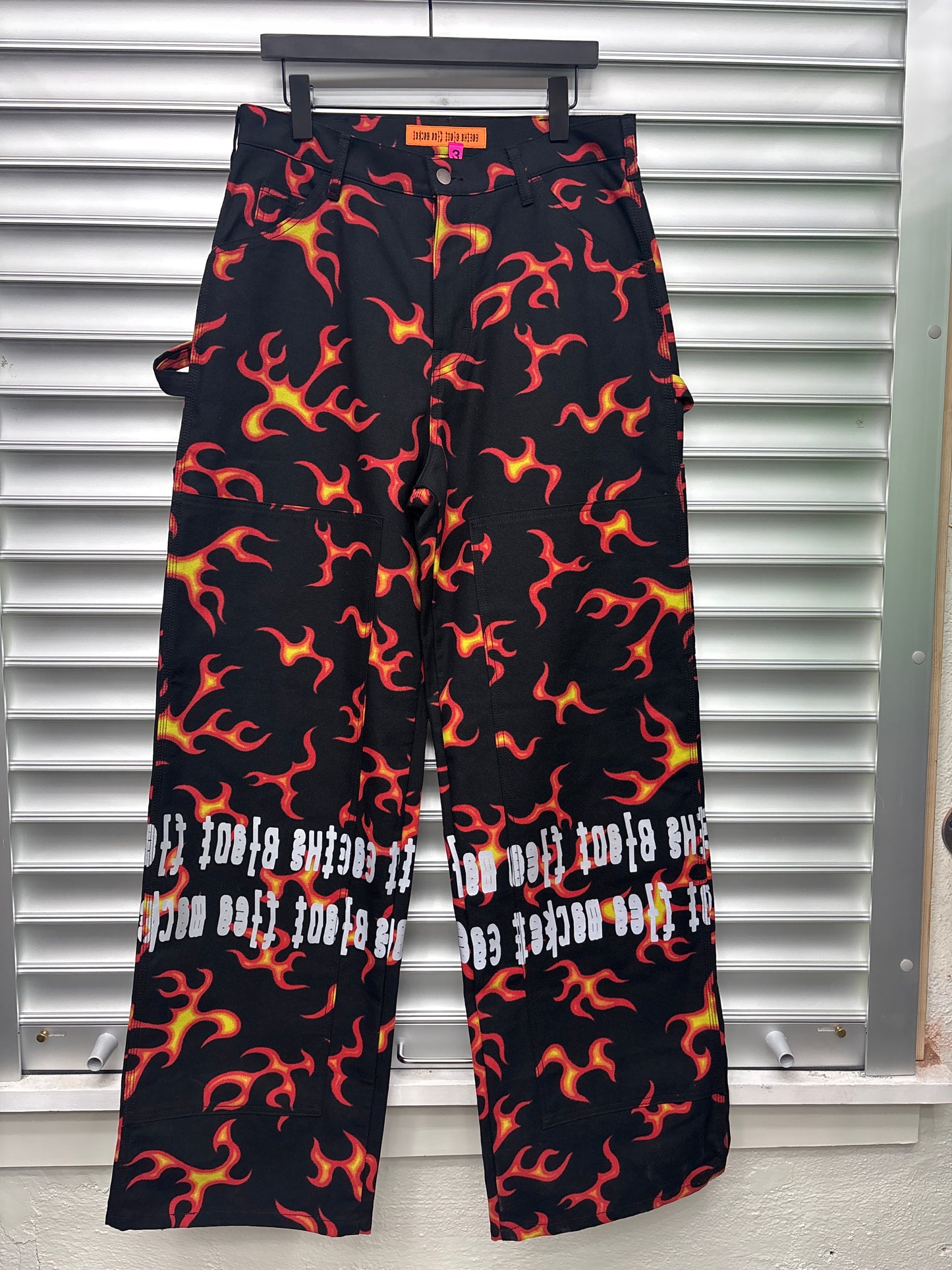 Brand New CPFM Flame Double Knees - 3
