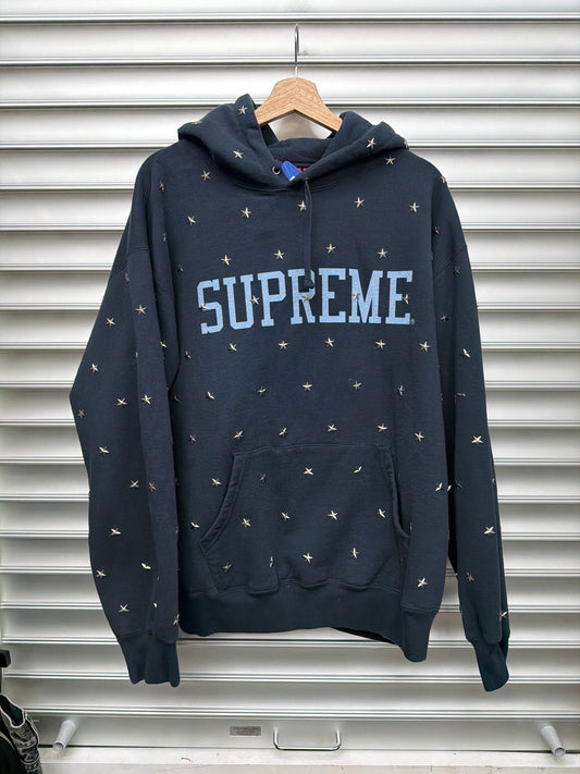 Supreme Stars Hoodie - L**