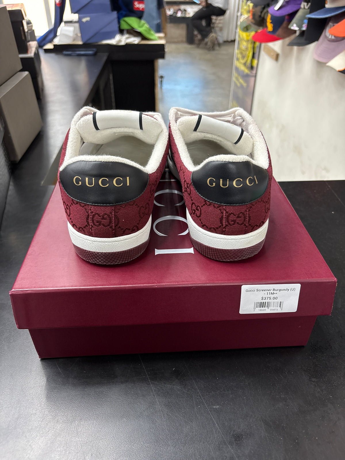 Gucci Screener Burgundy (U) - 11M**