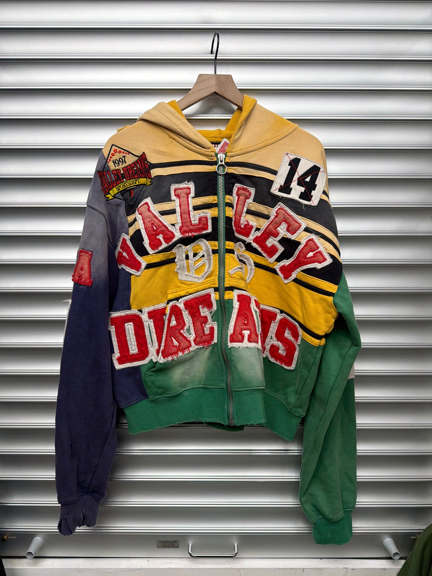 Vale Colo Block Zip Up - M
