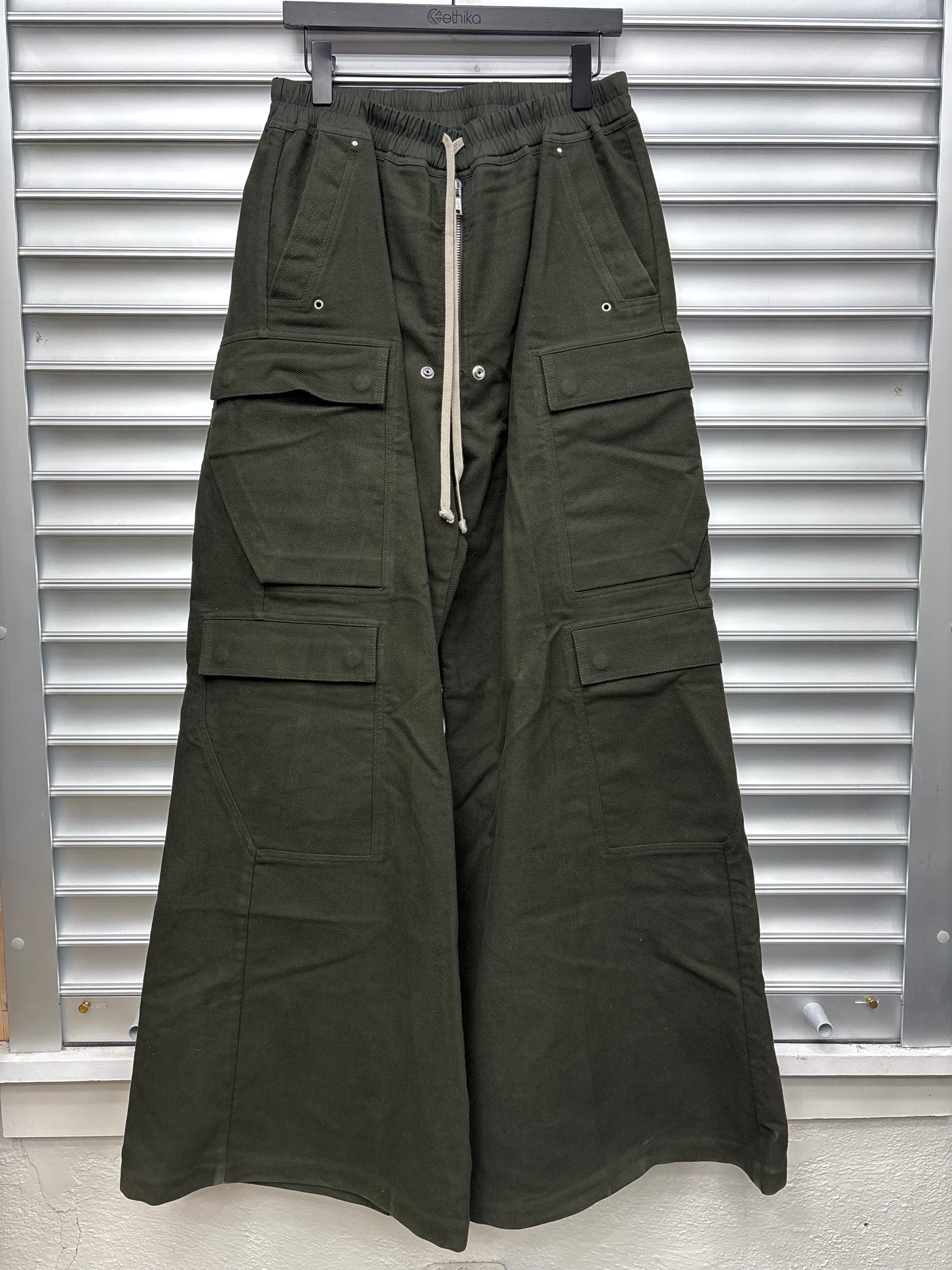 Rick Owens Forest Green Bela Cargos - 52