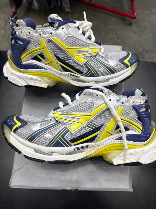 Balenciaga Runner Navy/Yellow (U) - 44(11)