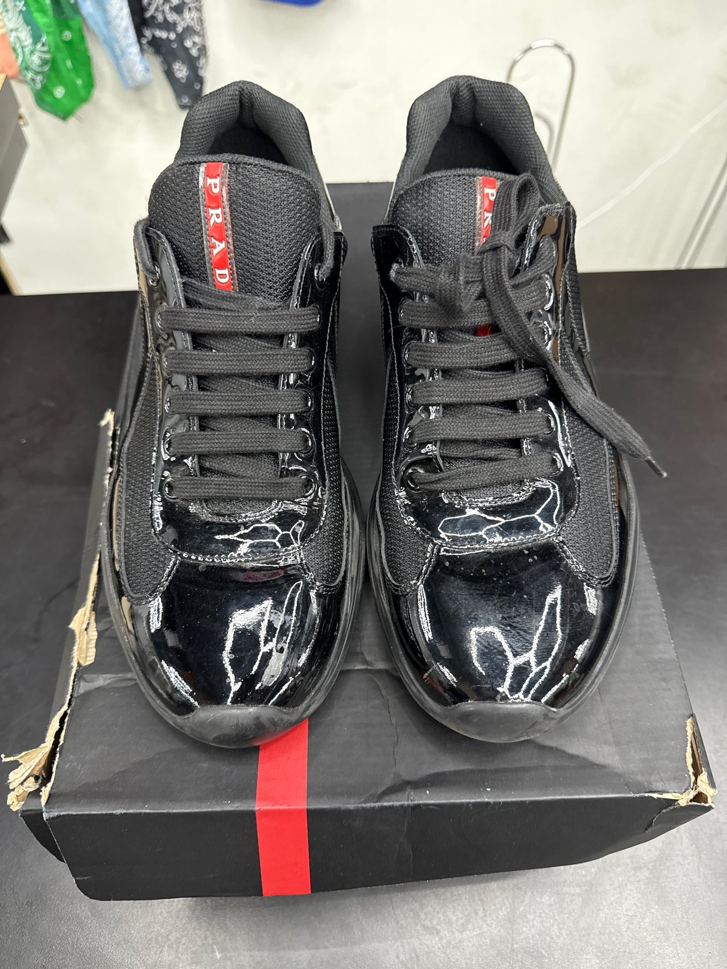 Prada American Cup Patent Leather (U) - 12M