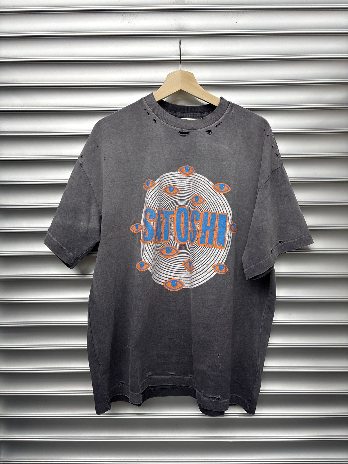 Satoshi Nakamoto Eye Spiral Tee - L **