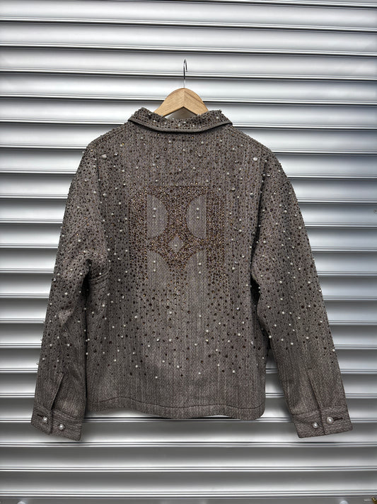Birth Of Royal Child Zip Up Work Jacket  - M
