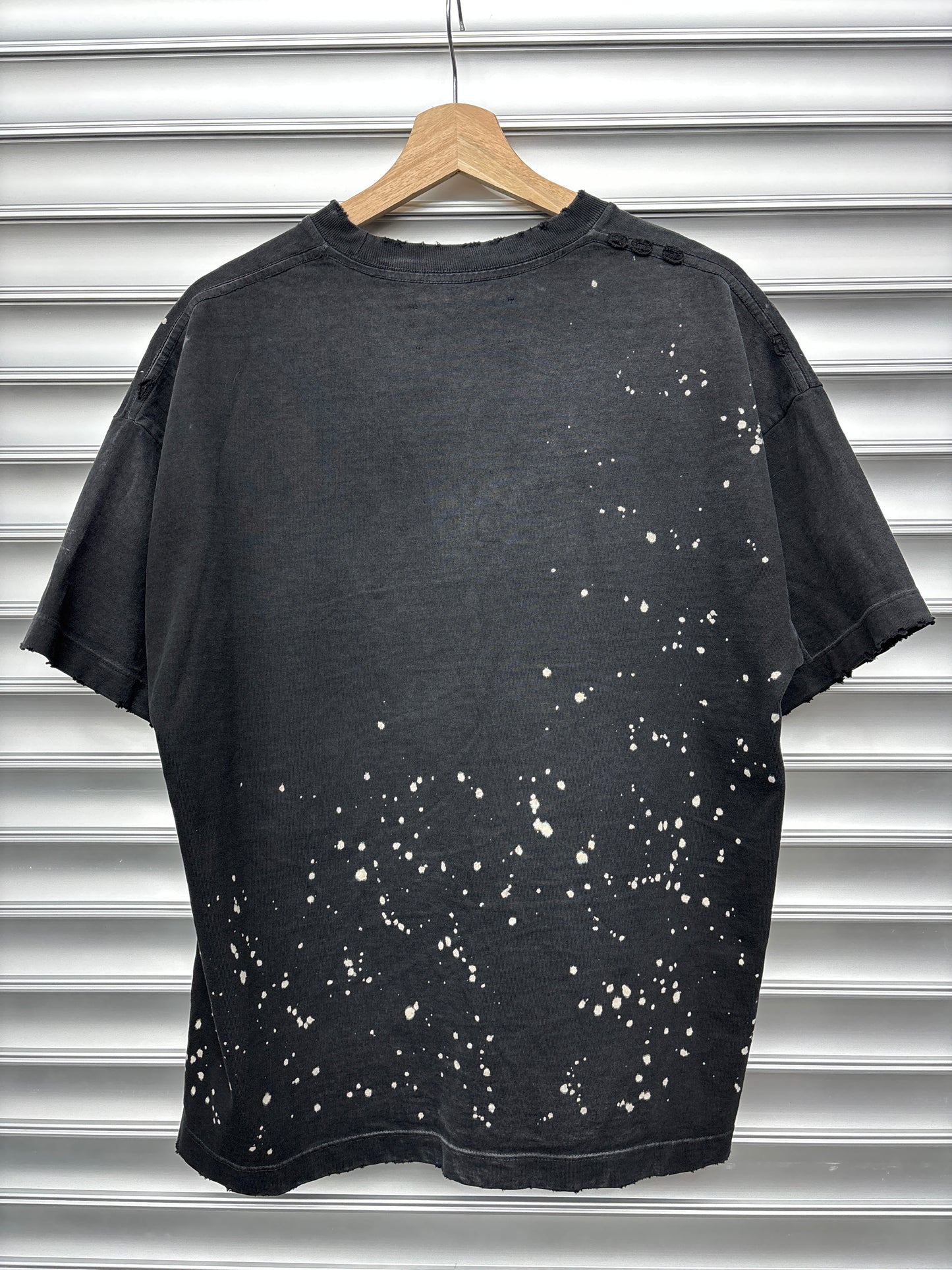 Satoshi Nakamoto Paint Splatter Tee - S