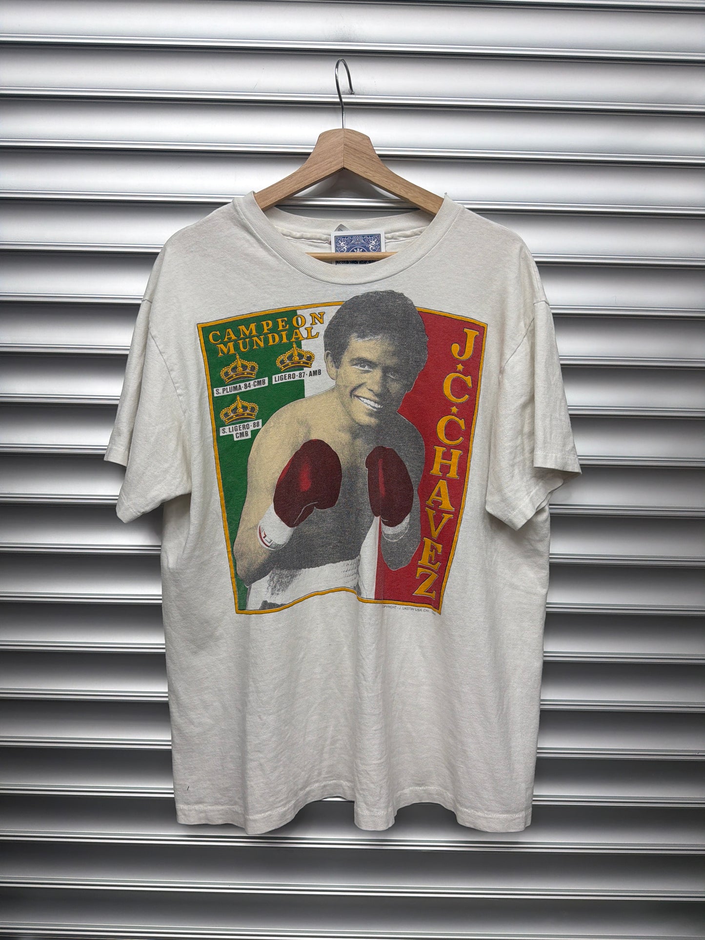Vintage Chavez Boxing Tee - L