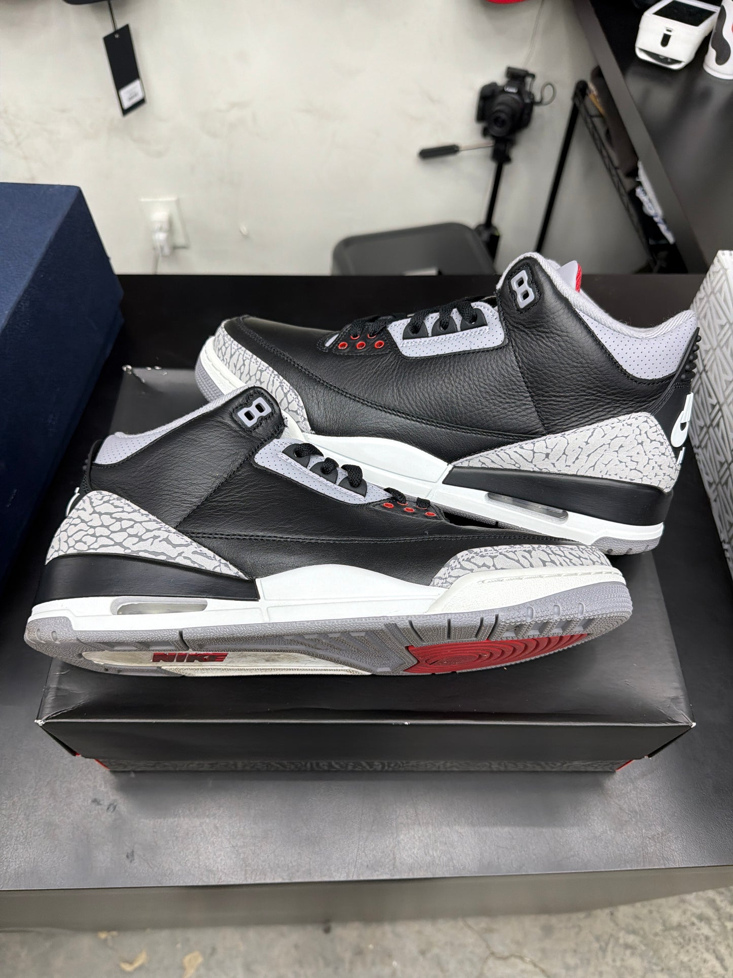 AJ3 Black Cement Reimagined (U) - 11.5M