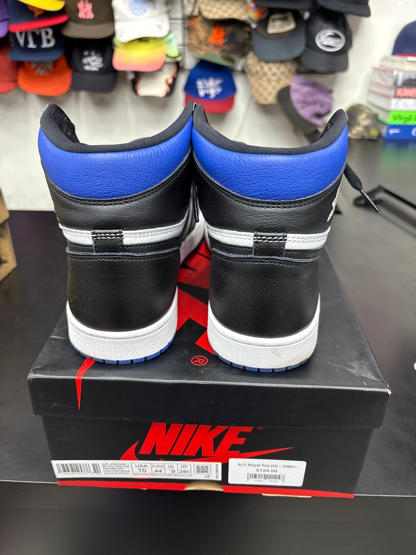 AJ1 Royal Toe (U) - 10M**