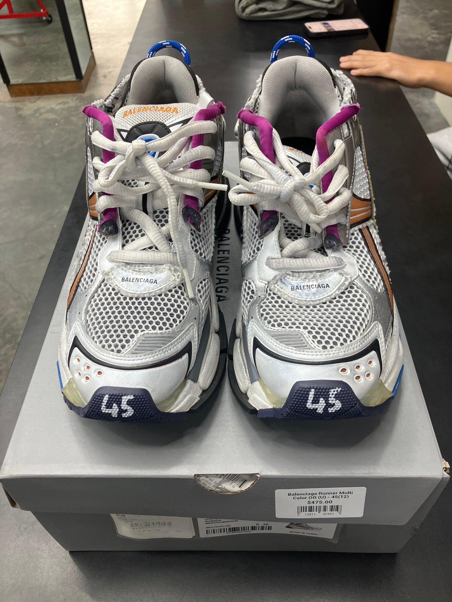 Balenciaga Runner Multi Color OG (U) - 45(12)