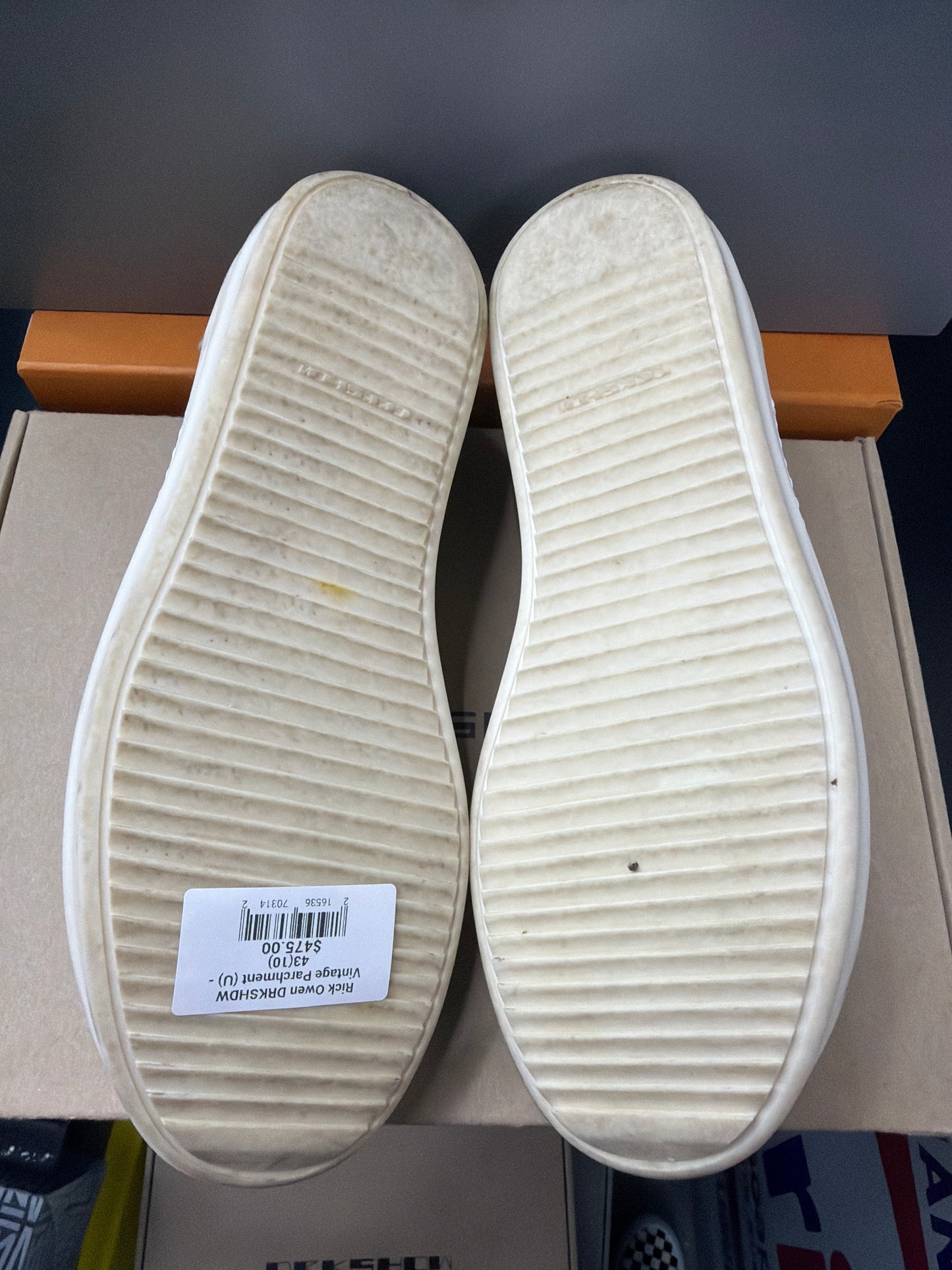 Rick Owen DRKSHDW Vintage Parchment (U) - 43(10)