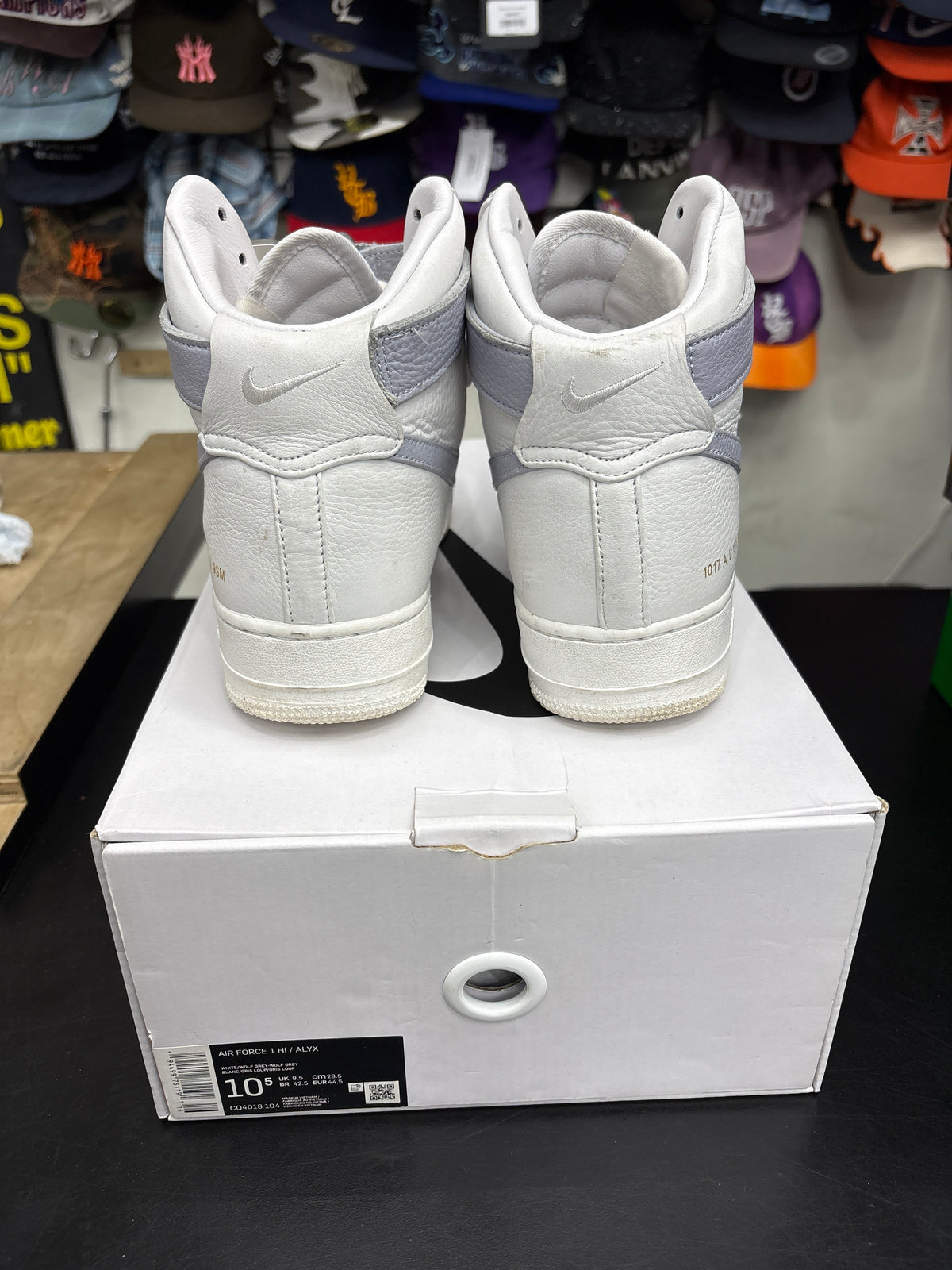 AF1 Alyx White Grey High Top (U) - 10.5M**