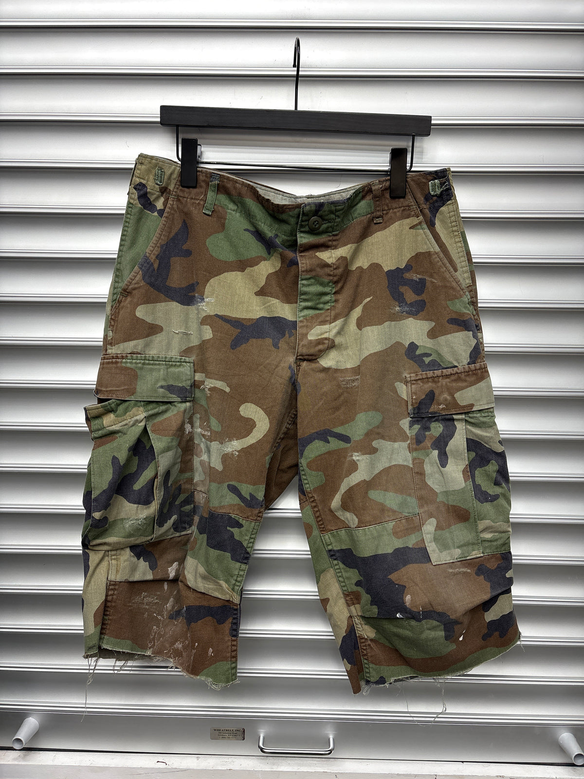 Vintage Camo Shorts - S**