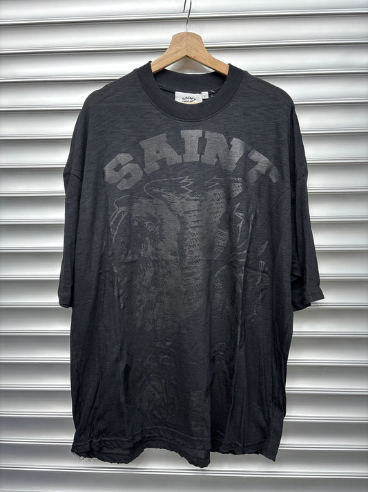 Saint Vanity Complex Con Black Tee - L