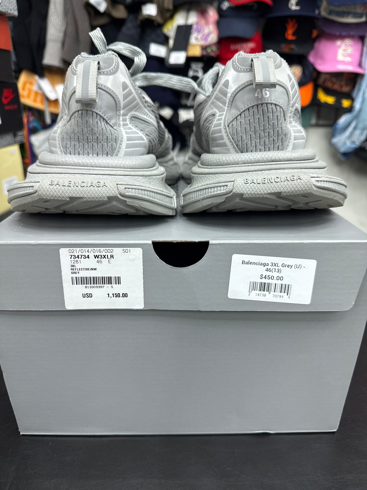 Balenciaga 3XL Grey (U) - 46(13)