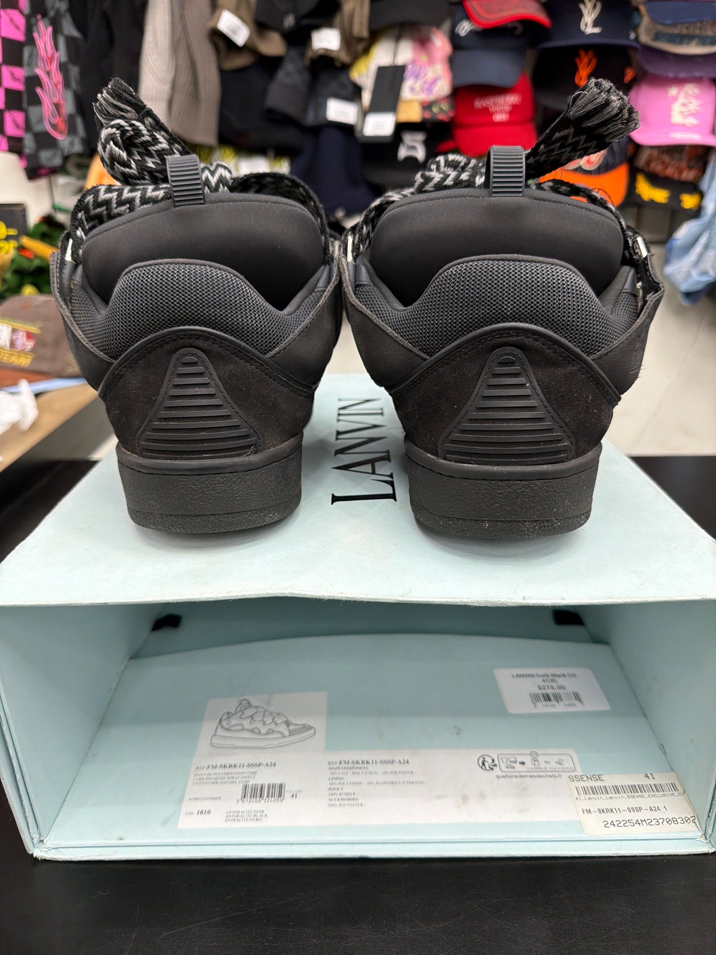 LANVIN Curb Black (U) - 41(8)