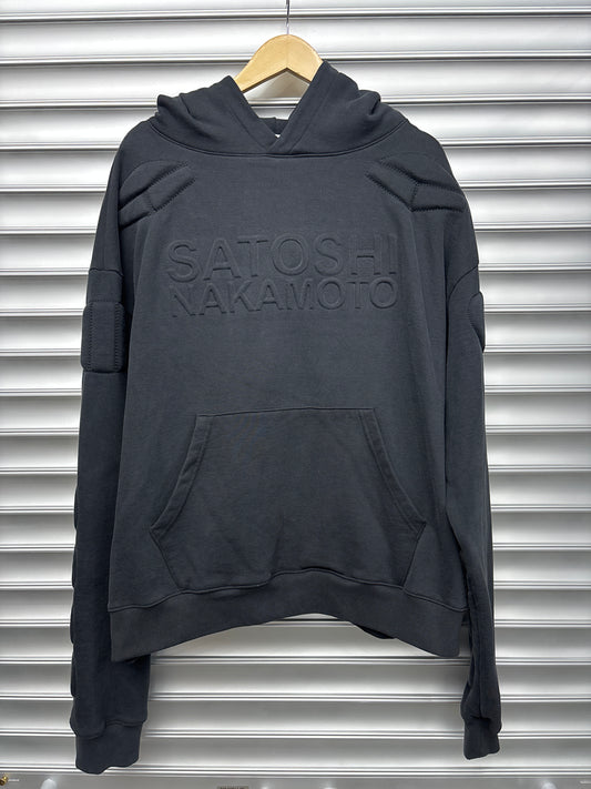 Satoshi Nakamoto Padded Hoodie - XXL