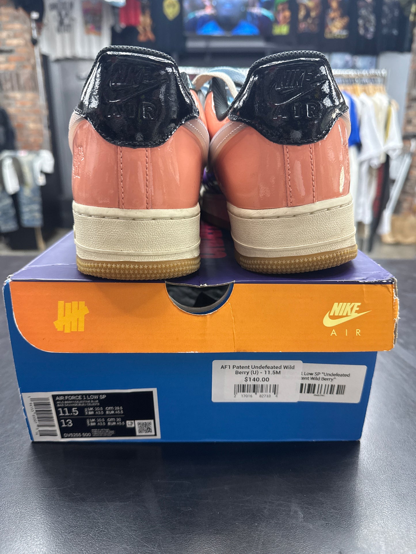 AF1 Patent Undefeated Wild Berry (U) - 11.5M