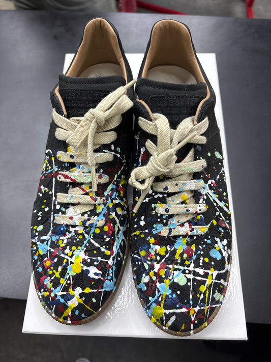 Maison Margiela Replica Paint Splatter Black (U) - 42(9)