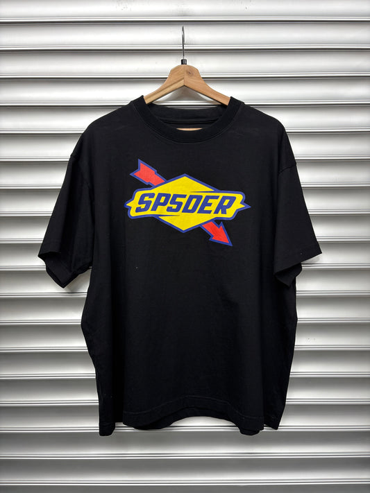 Black Spider Gas Logo Tee - L**
