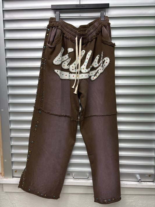 Vale Brown Skittles Sweatpants - XL