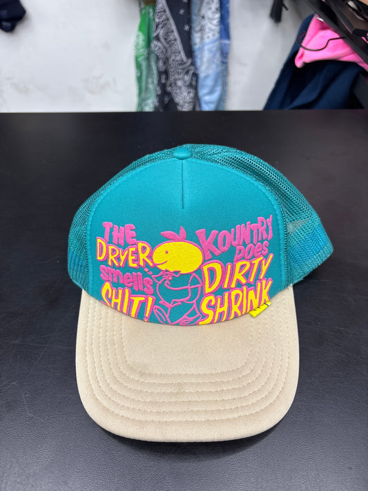 Kapital Teal Trucker Hat - OS