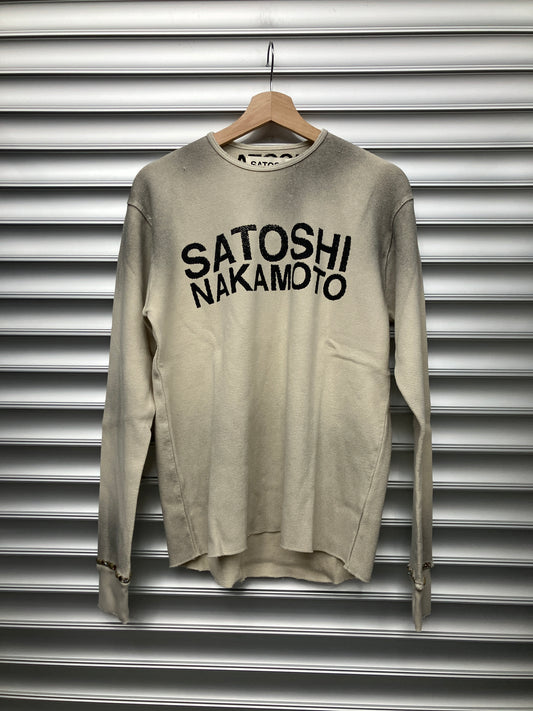 Satoshi Nakamoto Logo Studded Thermal - M