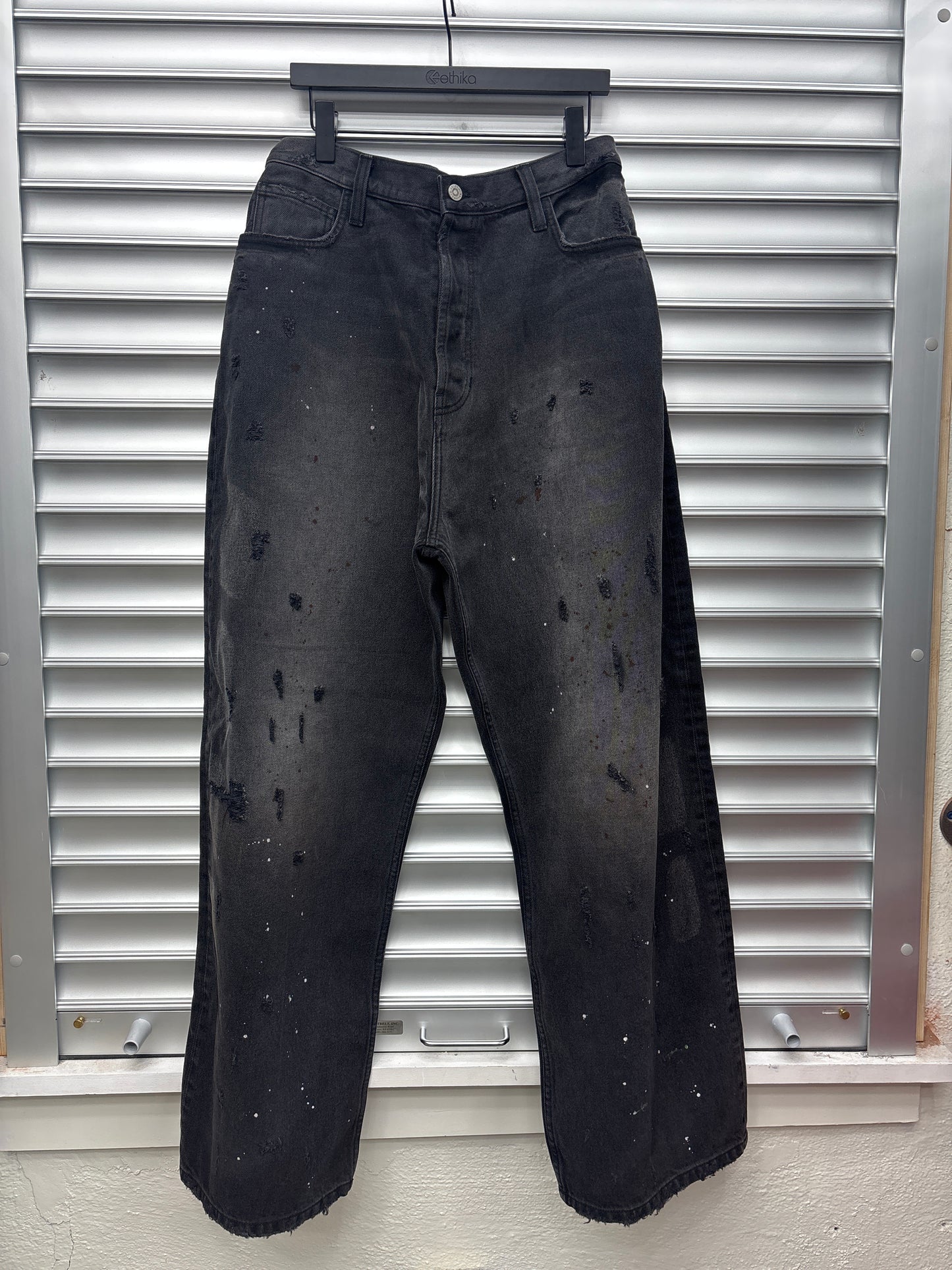 Satoshi Nakamoto Baggy Moto Pants - 34