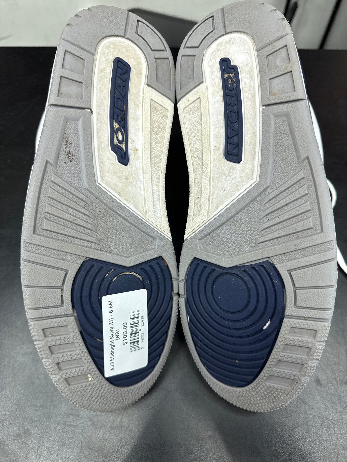 AJ3 Midnight Navy (U) - 8.5M (NB)