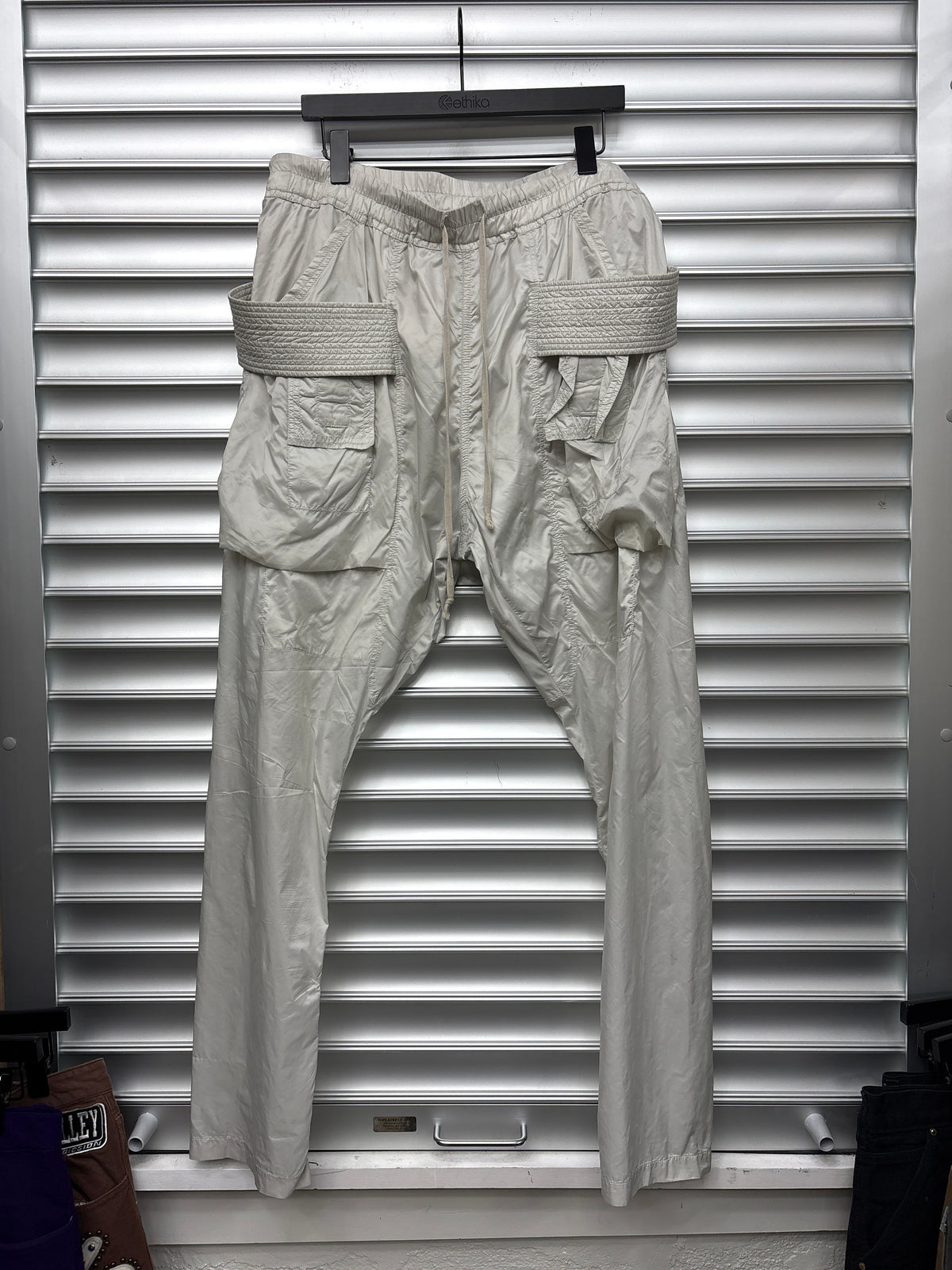 Rick Owens Thin Creatch Cargos - L**