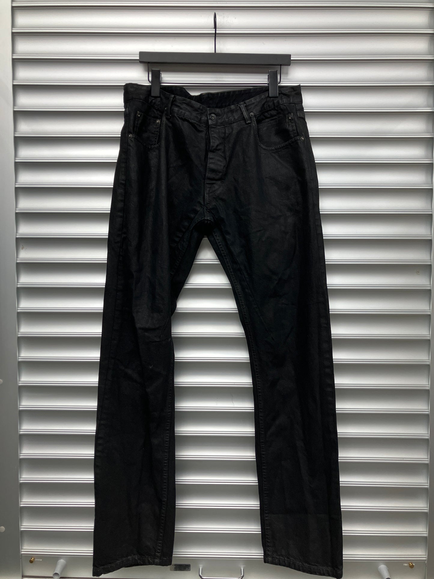 Rick Owens Wax Denim - 36