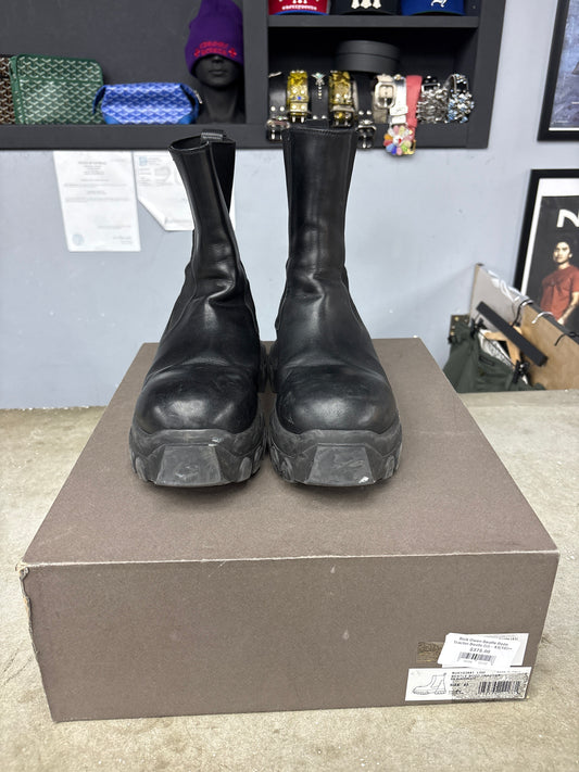 Rick Owen Beatle Bozo Tractor Boots (U) - 43(10)**